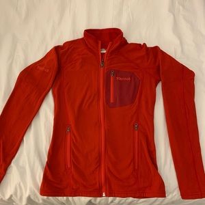 Marmot performance fleece. Red. Size XS. Worn twice.